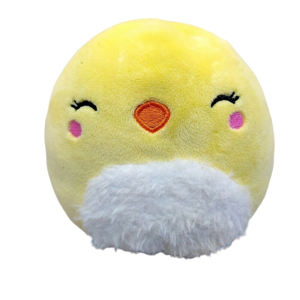 Squishmallow 5" Chuck The Yellow Chick Plush Stuffed Animal Kellytoy 2019 easter